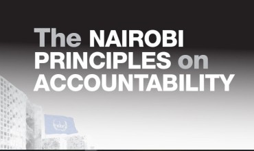The NAIROBI PRINCIPLES on ACCOUNTABILITY